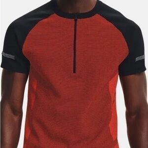 Under Armour Men's UA IntelliKnit ¼ Zip Short Sleeve Size XL 1366503